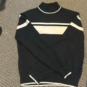 THML black mock turtleneck sweater